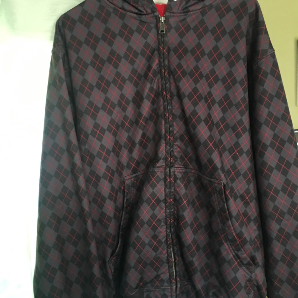 Champs Brand Zippered Front Hoodie